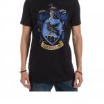 Harry Potter Ravenclaw Crest Men’s Black T-Shirt