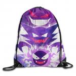HotBB Pokemon Go Gengar Drawstring Backpacks Sack Bag