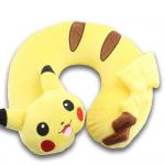 Pokemon Pikachu Yellow U-Shaped car seat neck pillow head rest