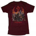 Star Wars Rogue One Rebel Group Photo T-Shirt