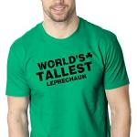 2017 Worlds Tallest Leprechaun T Shirt Funny Saint Patricks Day Shirt