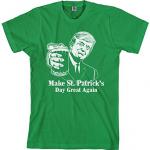 best 2017 Threadrock Men’s Trump Make St. Patrick’s Day Great Again T-Shirt