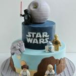 Fun Lego Star Wars Cake