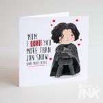 best 2017 Game Of Thrones Mothers Day Card