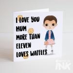 best funny 2017 Stranger Things Mothers Day Card