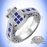 doctor who tardis ring