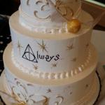 harry potter wedding cake