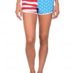 women_s_american_flag_beach_shorts_-_front