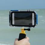 iPhone 6:6s Plus with ProShot Waterproof and GoPro Mountable Case