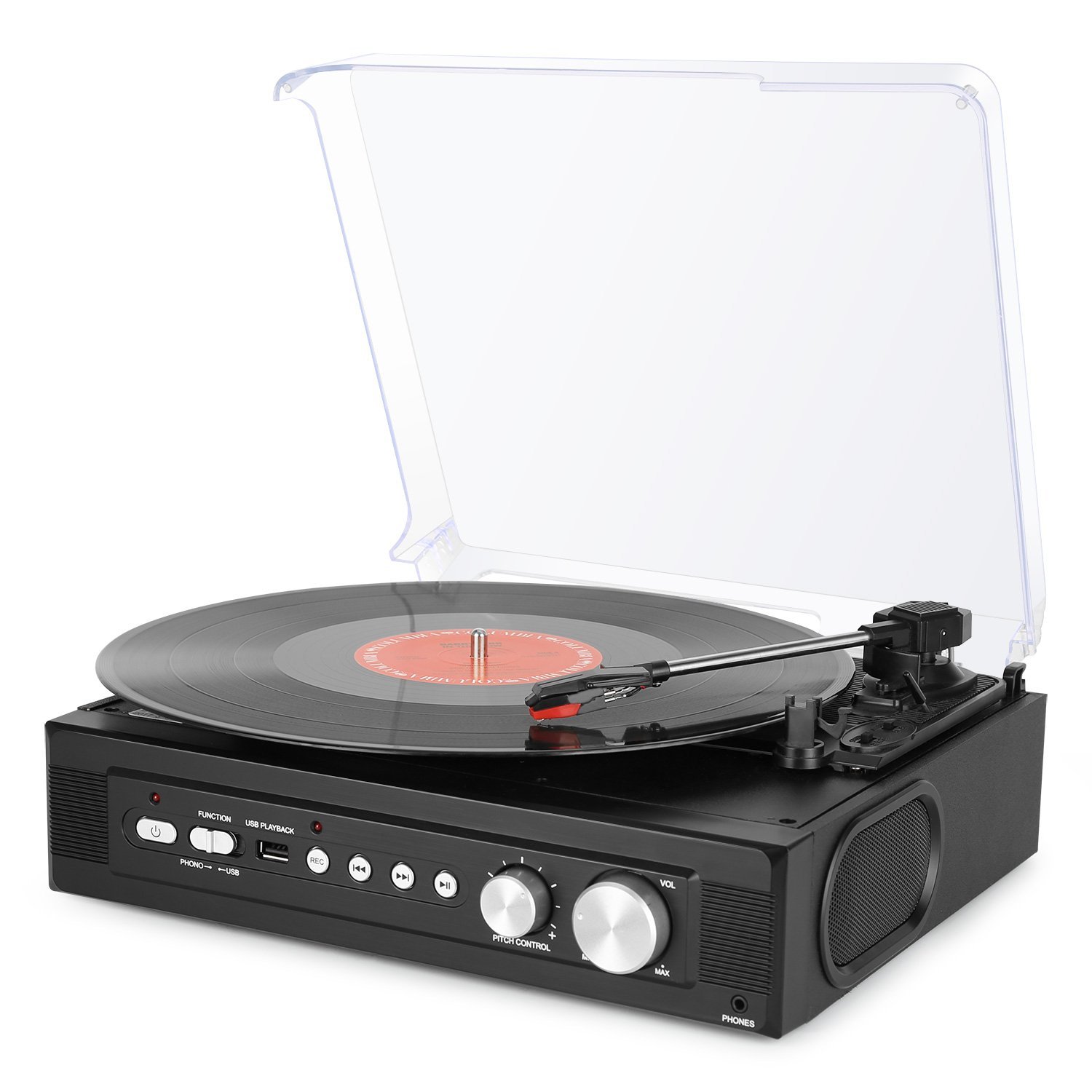 Audio Technica AT-LP60BK Stereo Turntable