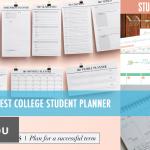 2017-2018 Coolest College Student Planner