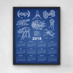 star wars 2018 calendar