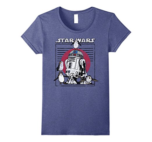 Star Wars The Last Jedi R2-D2 & Progs T-Shirt