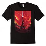 Star Wars The Last Jedi Rey Lightsaber T-Shirt