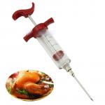 Turkey BBQ Meat Marinade Flavour Injector Syringe Sauce Seasoning Gadget Needle