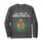 ‘All I Want for Christmas is Bitcoin’ Ugly Sweater