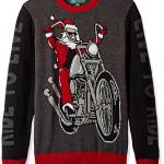 Bad to the Bone Santa Ugly Christmas Sweater