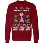 Stranger Things Mouth Breathers Ugly Christmas Sweaters