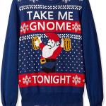 Take me Gnome tonight Ugly Christmas Sweater