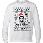 Pablo Escobar Let It Snow Men’s Long Sleeve Shirt Boss Shirt Ugly Christmas Sweater