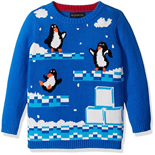 Penguins Video Game Ugly Christmas Sweater