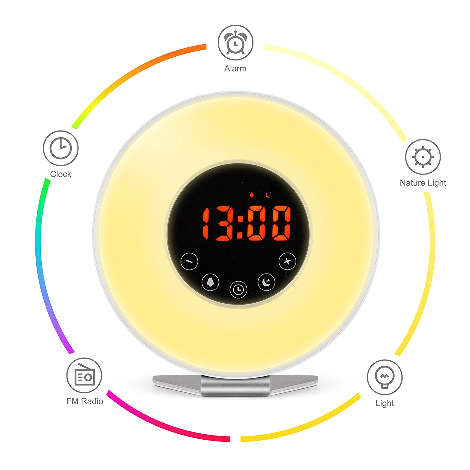 Champlue Wake Up Light Alarm Clock