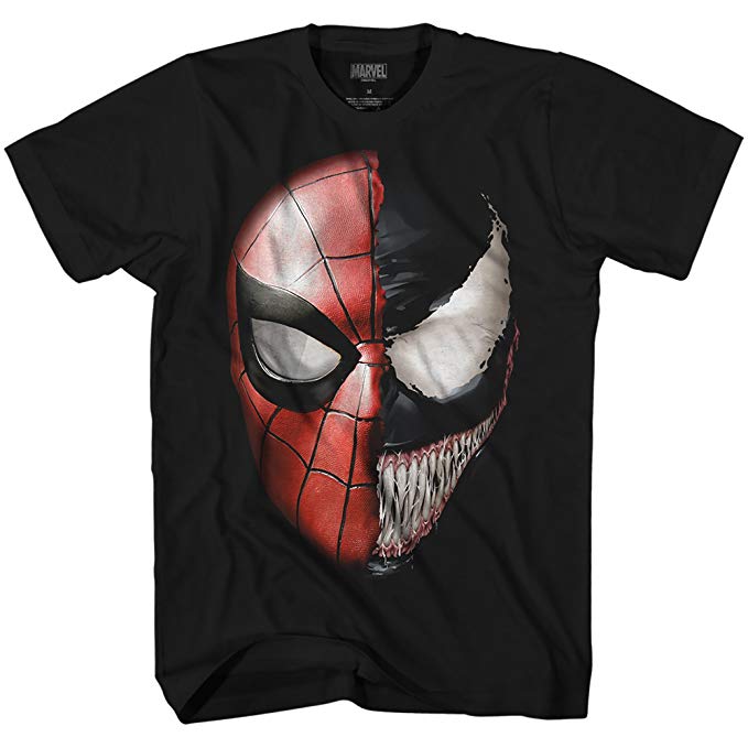 Venom & Spider-Man Split T-Shirt