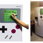 Gameboy Themed Dry-Erase Whiteboard Refrigerator Magnet