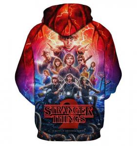 Mike Lucas and all Stranger Things Characters Hoodie
