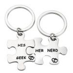 Puzzle Keychains for Couples