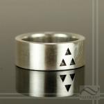 It’s Dangerous to Go Alone – Triforce Wedding Band