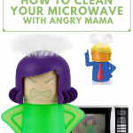 how to clean your microwave with the angry mama cool gadget