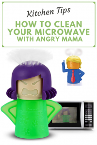angry mama cool gadget to clean microwave