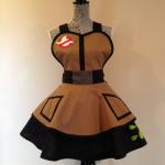 Ghostbusters inspired halloween costume apron