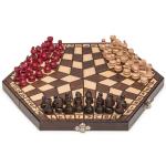 Husaria Three Person Wooden Chess