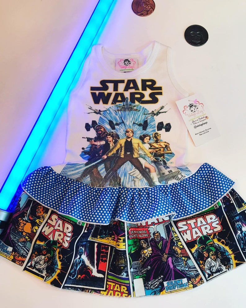 Iconic Star Wars dress for girls