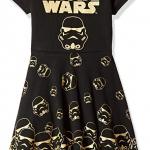 Stormtrooper Star Wars dress with back bow for girls