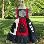 The Dark Side Star Wars dress for kids