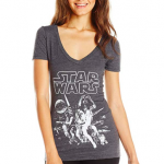 Star Wars Juniors’ Classic Poster Graphic V-Neck T-Shirt