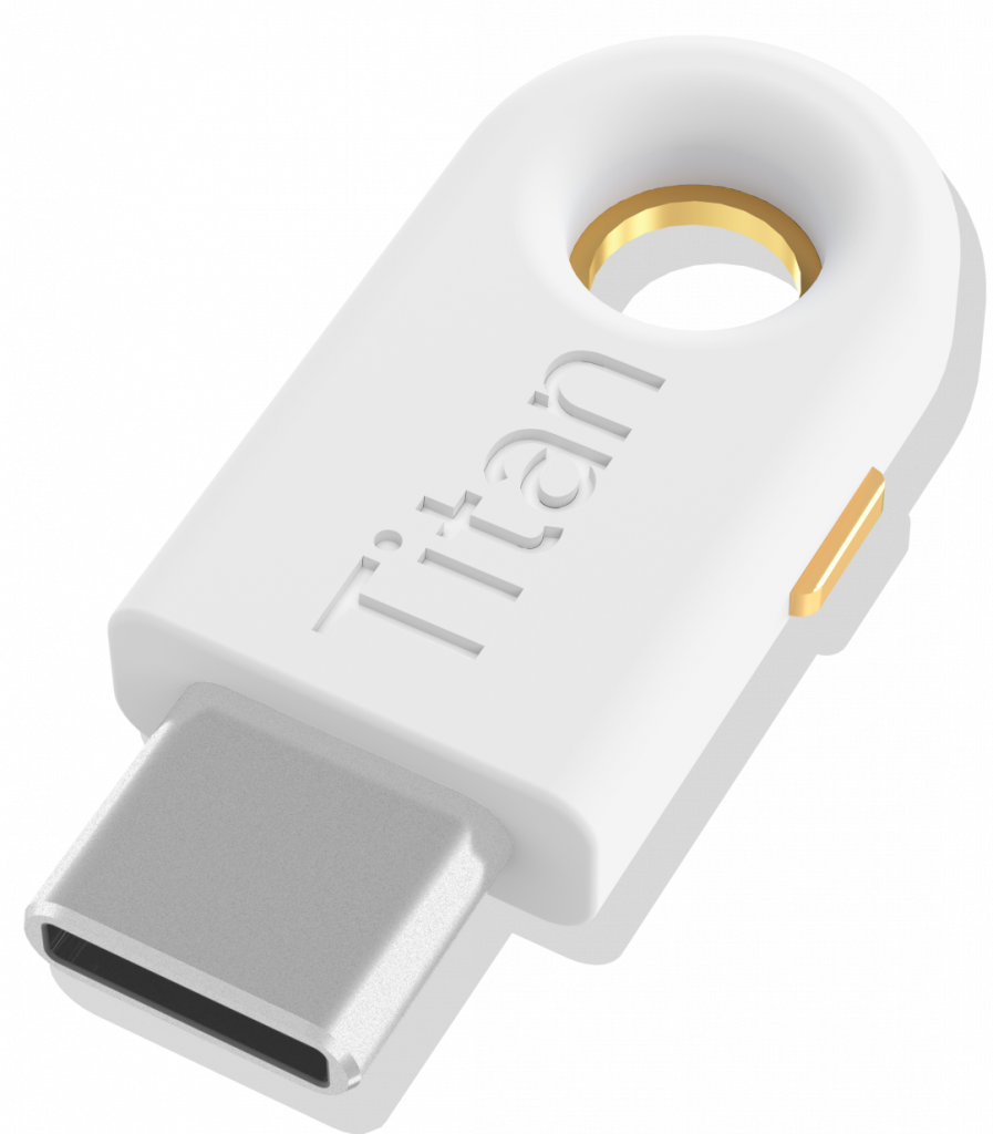 Google's USB-C Titan Security Key