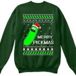 Rick and Morty Merry Pickmas Ugly Christmas Sweater 