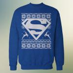 Superman ugly Christmas sweater