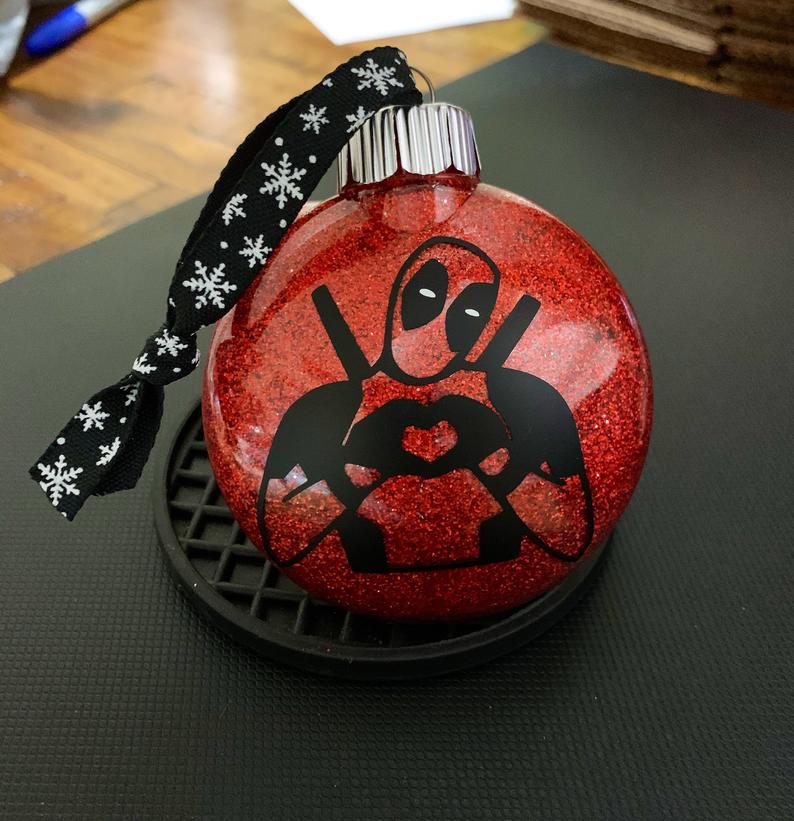 Deadpool Christmas Ornament