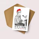 Elton John Pun Christmas Card | You Can Tell Everybody This Is Your Xmas Card Music Pun Greeting Card