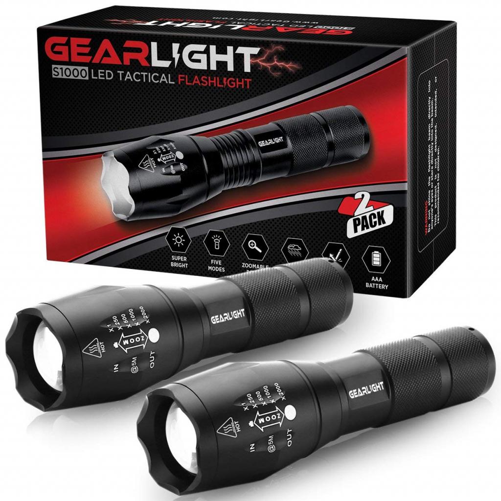 GearLight LED Tactical Flashlight