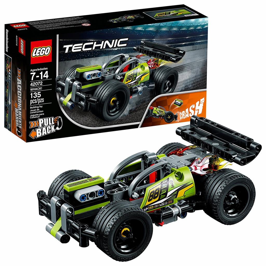 LEGO Technic WHACK! 42072 Building Kit with Pull Back Toy Stunt Car