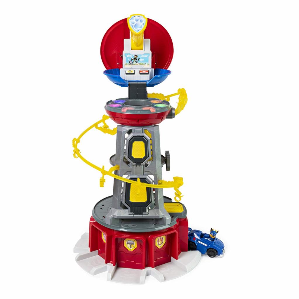 Nickelodeon Paw Patrol Mighty Pups Super Paws Lookout Tower Playset