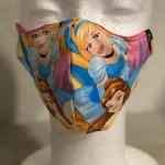 Disney Cinderella & Assorted Princesses Washable Face Mask