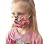 Pink Minnie Mouse Face Mask