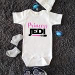 Princess Baby Jedi Star Wars Baby Bodysuit